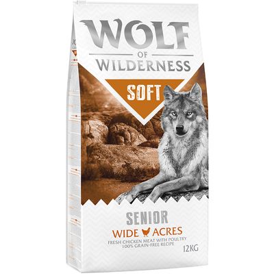 Wolf of Wilderness Senior „Soft – Wide Acres”, kurczak