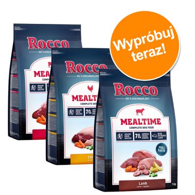 Mieszany pakiet: Rocco Mealtime, 3 x 1 kg