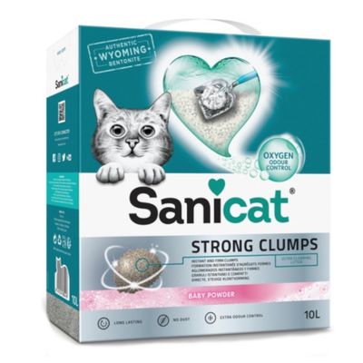Sanicat Strong Clumps żwirek zbrylający się