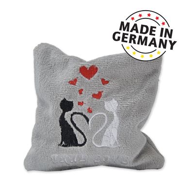 Aumüller True Love Mini poduszka dla kota, z silver vine i łuskami orkiszu