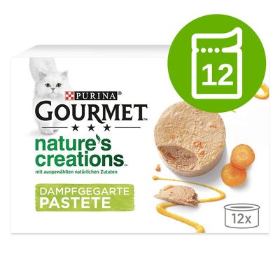 Gourmet Nature's Creation mus, 12 x 85 g