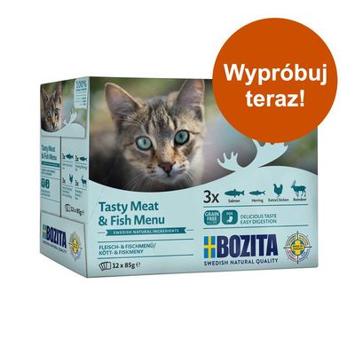 Bozita kawałki w sosie, saszetki, 12 x 85 g