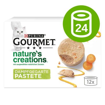 Megapakiet Gourmet Nature's Creation mus, 24 x 85 g