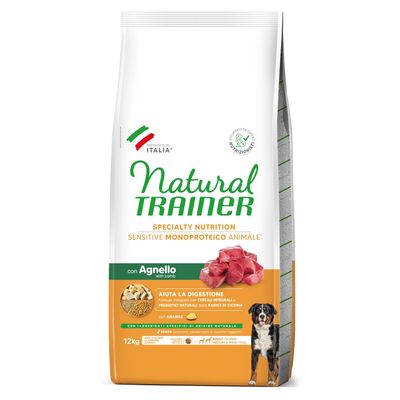 Natural Trainer Sensitive Adult Medium & Maxi, jagnięcina