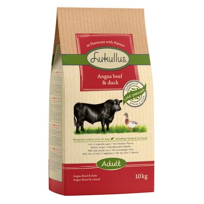 Lukullus Adult, wołowina angus i kaczka