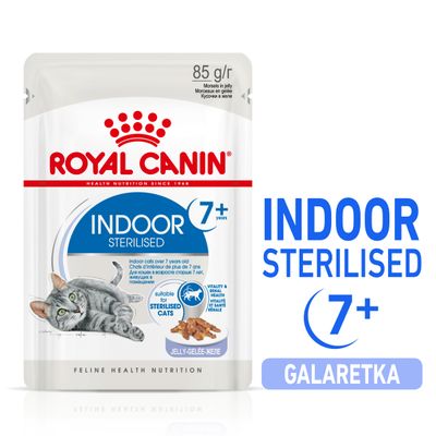 Royal Canin Indoor Sterilised 7+ w galarecie