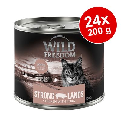 Megapakiet Wild Freedom Adult, 24 x 200 g