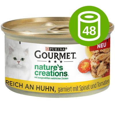 Megapakiet Gourmet Nature's Creations Grilled, 48 x 85 g