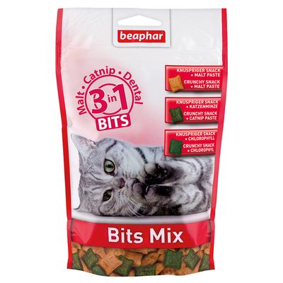beaphar Bits Mix, przekąska do pielęgnacji zębów