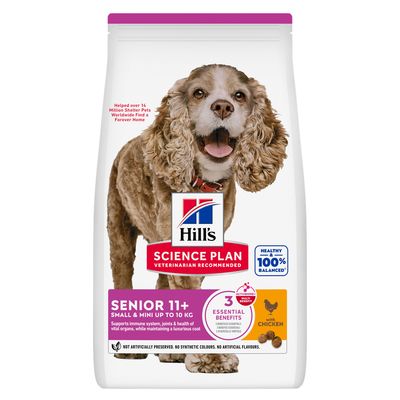 Hill's Science Plan Senior 11+ Small & Mini, kurczak