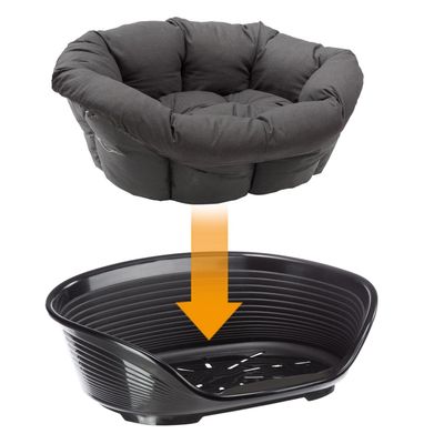 Ferplast Siesta Deluxe kosz, czarny