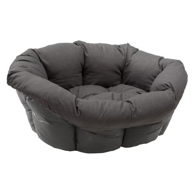 Ferplast Siesta Deluxe, antracytowa poduszka Sofia do kosza