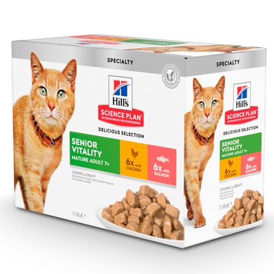 Hill's Science Plan Feline Mature Adult 7+ Senior Vitality