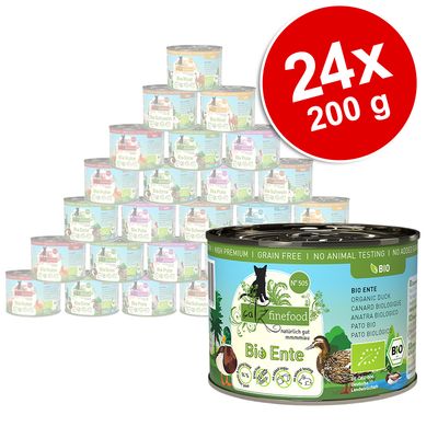 Korzystny pakiet catz finefood Bio, 24 x 200 g