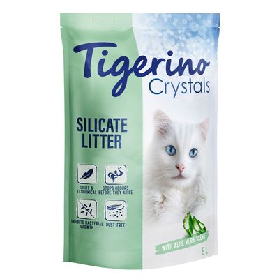 Tigerino Crystals, żwirek dla kota - zapach aloe vera