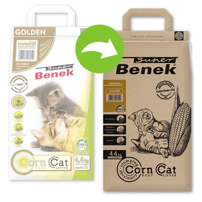 Super Benek Corn Cat Golden, żwirek dla kota