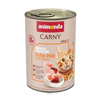 animonda Carny Single Protein Adult, 6 x 400 g