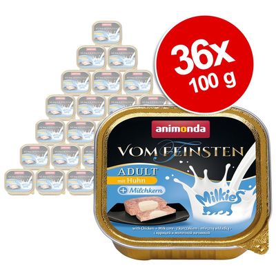 animonda vom Feinsten Adult Milkies, 36 x 100 g