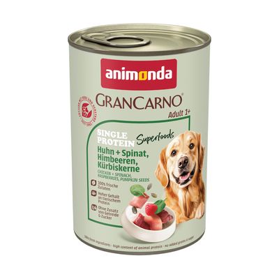 animonda GranCarno Adult Superfoods, 6 x 400 g