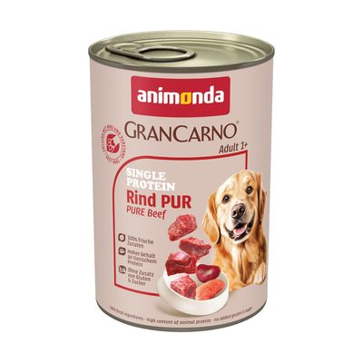 animonda GranCarno Adult Single Protein, 6 x 400 g