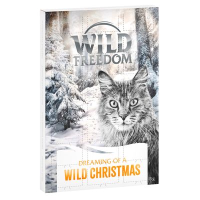 Kalendarz adwentowy dla kotów Wild Freedom, przysmaki liofilizowane