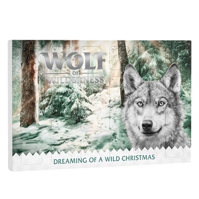 Wolf of Wilderness kalendarz adwentowy dla psa, liofilizowane przysmaki