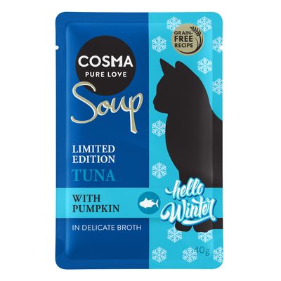 Zimowa edycja Cosma Soup, tuńczyk i dynia