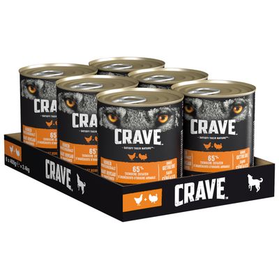 Crave Adult karma dla psa, 6 x 400 g
