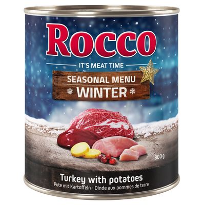 Edycja limitowana: Rocco Winter Menu, wołowina z indykiem i ziemniakami