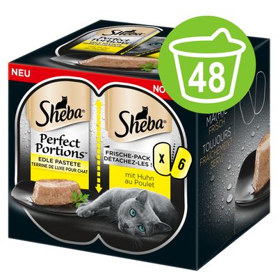 Megapakiet Sheba Perfect Portions, 48 x 37,5 g