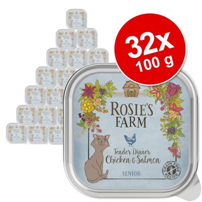 Pakiet Rosie's Farm Senior, 32 x 100 g