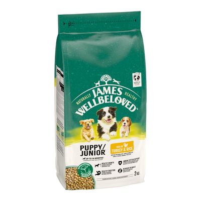 James Wellbeloved Junior Dog Hypoallergenic, indyk i ryż