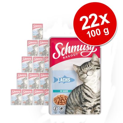 Schmusy Ragout w sosie, 22 x 100 g